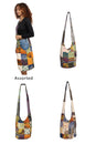 Load image into Gallery viewer, Upcycle Patch Cross Body Bag
