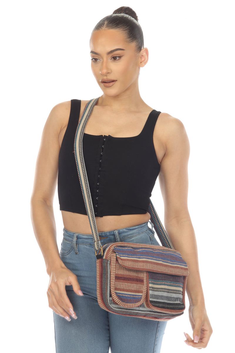 Crossbody Utility Pockets Bag