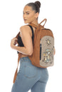 Load image into Gallery viewer, Tie-Dye Emboridary Patch BackPack
