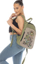 Load image into Gallery viewer, Tie-Dye Embroidery Patch Backpack
