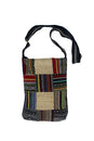 Load image into Gallery viewer, Hemp Patchwork Travel Crossbody Bag
