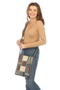 Load image into Gallery viewer, Hemp Patchwork Travel Crossbody Bag
