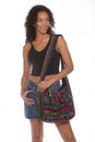 Load image into Gallery viewer, Jacquard Cargo Pocket Crossbody Tote
