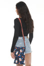 Load image into Gallery viewer, Cat &amp; Flower CrossBody Bag
