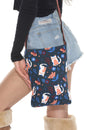 Load image into Gallery viewer, Cat &amp; Flower CrossBody Bag
