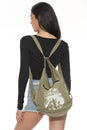 Load image into Gallery viewer, Convertible Backpack Hobo Bag
