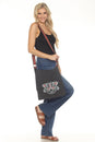 Load image into Gallery viewer, Butterfly Stonewash Canvas Messenger Bag
