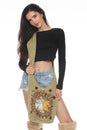 Load image into Gallery viewer, Sun Moon Crossbody hobo bag
