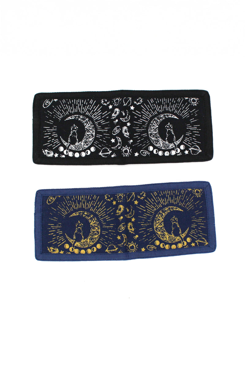 Celestial Moon Cat Wallet