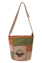 Load image into Gallery viewer, Patchwork Crossbody Canvas bag

