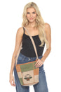 Load image into Gallery viewer, Patchwork Crossbody Canvas bag
