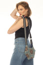 Load image into Gallery viewer, Hemp Cotton Hexagon Purse
