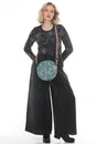 Load image into Gallery viewer, Flower Batik Print Round Bag
