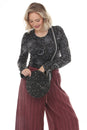 Load image into Gallery viewer, Celestial Print Round Bag
