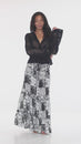 Load and play video in Gallery viewer, Boho Patchwork Tiered Maxi Skirt
