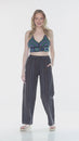 Load and play video in Gallery viewer, Unisex Stripe Comfy Lounge Pant with Elastic Waist
