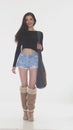 Load and play video in Gallery viewer, Sun Moon Crossbody hobo bag
