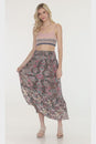 Load and play video in Gallery viewer, Slit Ruffled Maxi Skirt
