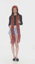 Load and play video in Gallery viewer, Multi Yarn Fringed Scarf
