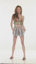 Load and play video in Gallery viewer, Striped Vintage Shorts
