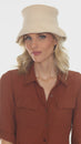 Load and play video in Gallery viewer, Cotton Crochet Bucket Hat
