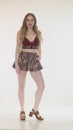 Load and play video in Gallery viewer, Flowy Paisley Shorts
