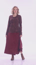 Load and play video in Gallery viewer, Bias Waffle Stonewashed Skirt
