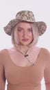 Load and play video in Gallery viewer, Flower Batik Print Boonie Hat
