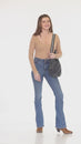 Load and play video in Gallery viewer, Stonewash Canvas Hobo Bag
