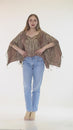 Load and play video in Gallery viewer, Lotus Paisley Fringe Shawl Top

