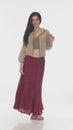 Load and play video in Gallery viewer, Moroccan Tile Bias Maxi Skirt
