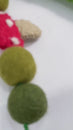 Load and play video in Gallery viewer, Mushroom Birthday Garland
