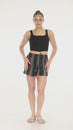 Load and play video in Gallery viewer, Stripe Tacked Cuffs Shorts
