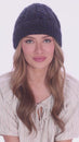 Load and play video in Gallery viewer, Cable Knit Faux Mohair Hat
