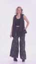 Load and play video in Gallery viewer, Fleece Lined Draped Wf Stnwsd Vest
