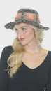 Load and play video in Gallery viewer, Granny Square Hemp Cotton Sun Hat
