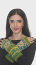 Load and play video in Gallery viewer, Teddy Bear Knit Armwarmer
