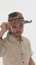 Load and play video in Gallery viewer, Patchwork Festival Hat
