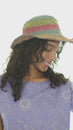 Load and play video in Gallery viewer, Good Vibrations Hemp Cotton Sun Hat
