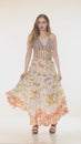Load and play video in Gallery viewer, Tiedye Gauze Skirt
