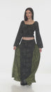 Load and play video in Gallery viewer, Flowy Lace Print Maxi Skirt
