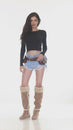 Load and play video in Gallery viewer, Leaf Pixie Leather Belt Bag
