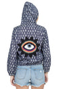 Load image into Gallery viewer, Crochet Mandala Bomber Jacket
