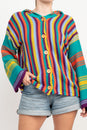 Load image into Gallery viewer, Unisex Striped Knit Sweater
