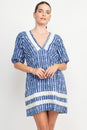 Load image into Gallery viewer, Hippie Sailor Beachy Summer Dress
