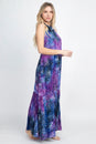 Load image into Gallery viewer, Batik Halter Maxi Dress
