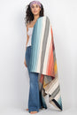 Load image into Gallery viewer, Serape Stripe Beach Blanket
