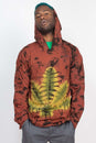 Load image into Gallery viewer, Leaf Pullover Tie-dye Hoodie
