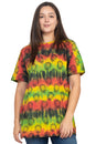 Load image into Gallery viewer, Rasta Tie-Dye Printed T-Shirt
