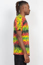 Load image into Gallery viewer, Rasta Tie-Dye Printed T-Shirt

